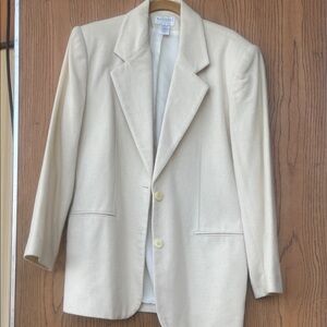Cream Blazer by